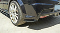 Maxton Design Heck Ansatz Flaps Diffusor passend für OPEL ASTRA H (FOR OPC / VXR) schwarz Hochglanz