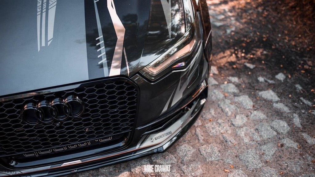 Maxton Design Nebelleuchten Abdeckung passend für Audi S6 / A6 S-Line C7
