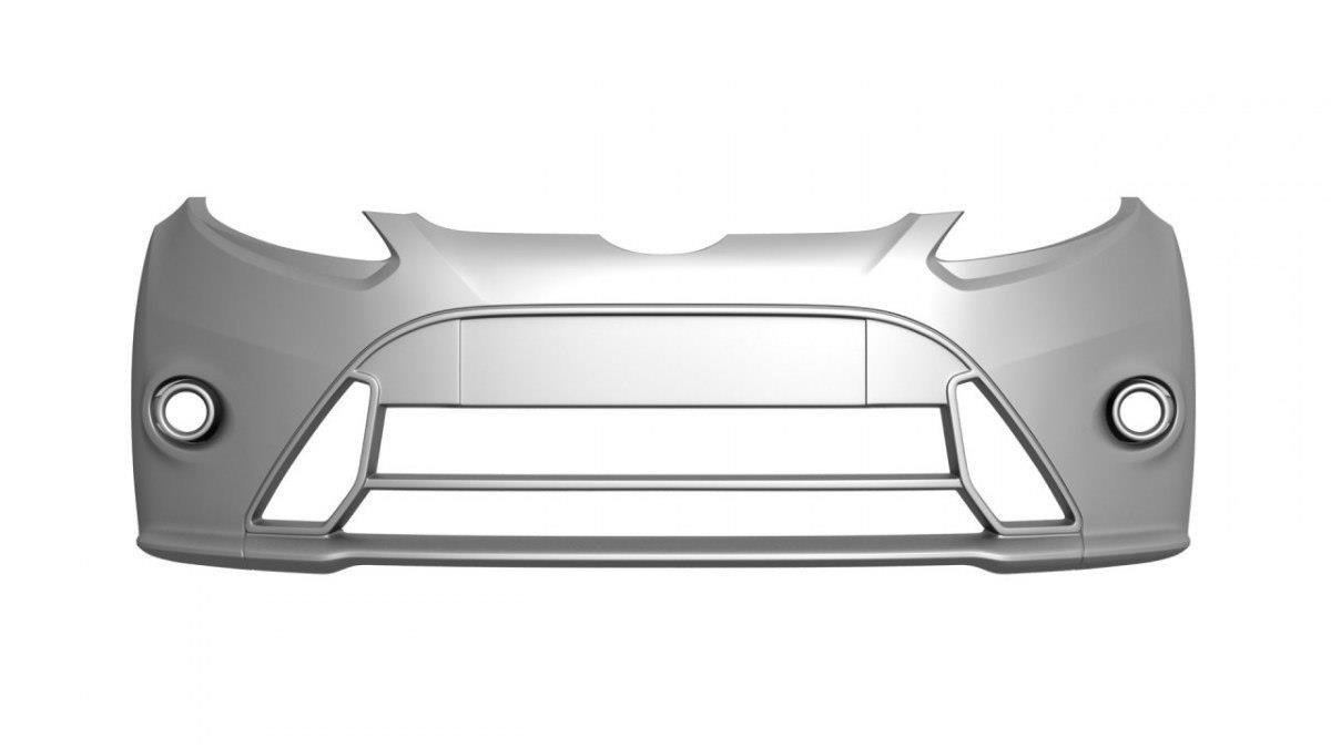 Maxton Design Front Stoßstange (RS Look) Ford Fiesta Mk7 für Ford Fiesta Standard