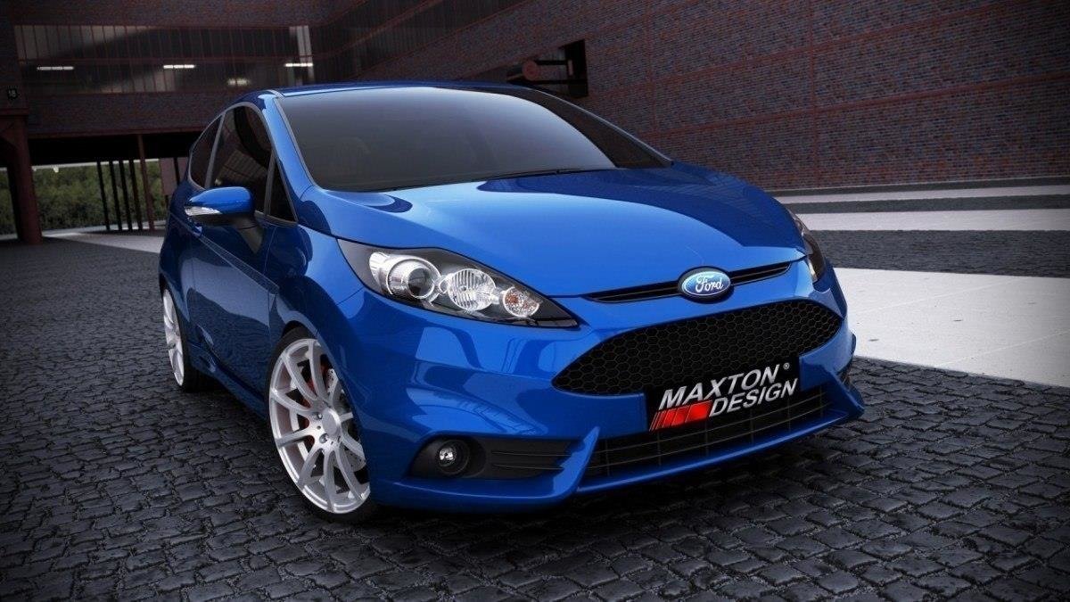Maxton Design Front Stoßstange (ST Look) Ford Fiesta Mk7 für Ford Fiesta Standard