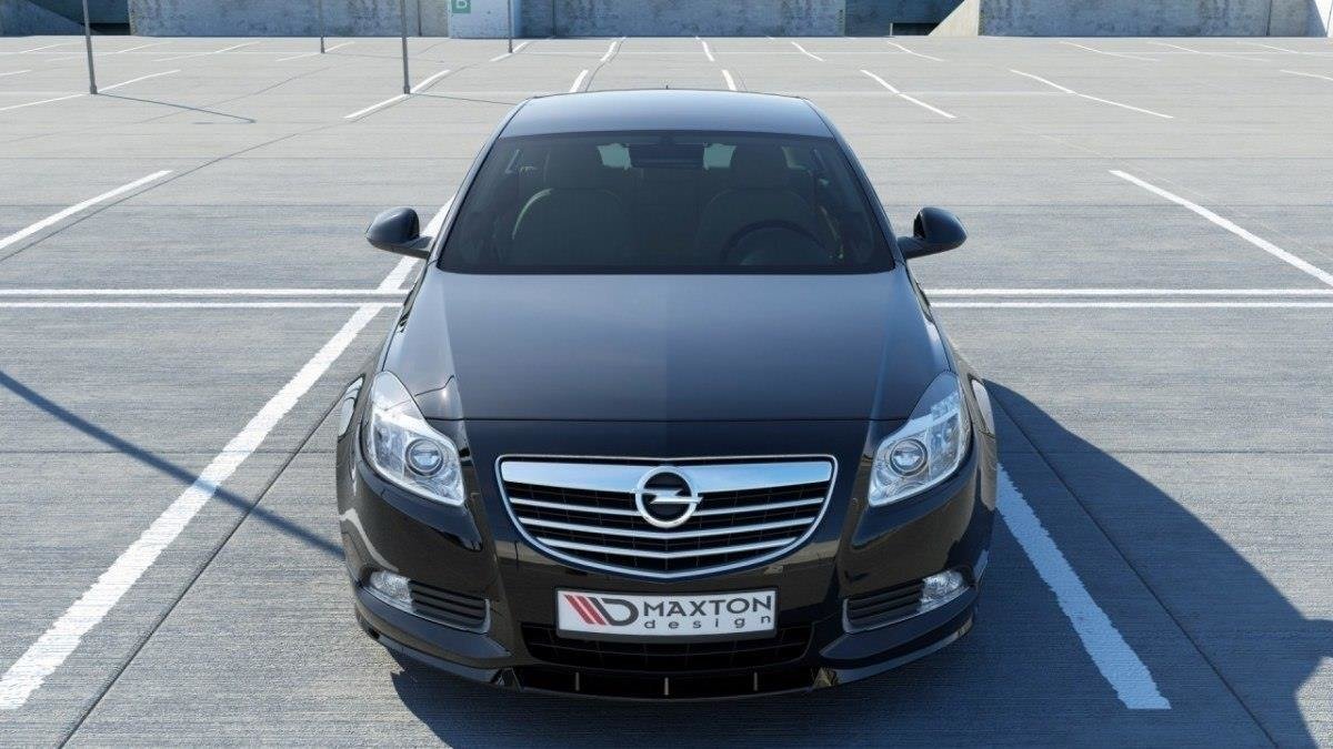Maxton Design Front Ansatz für OPEL INSIGNIA OPC LINE NÜRBURG Carbon Look