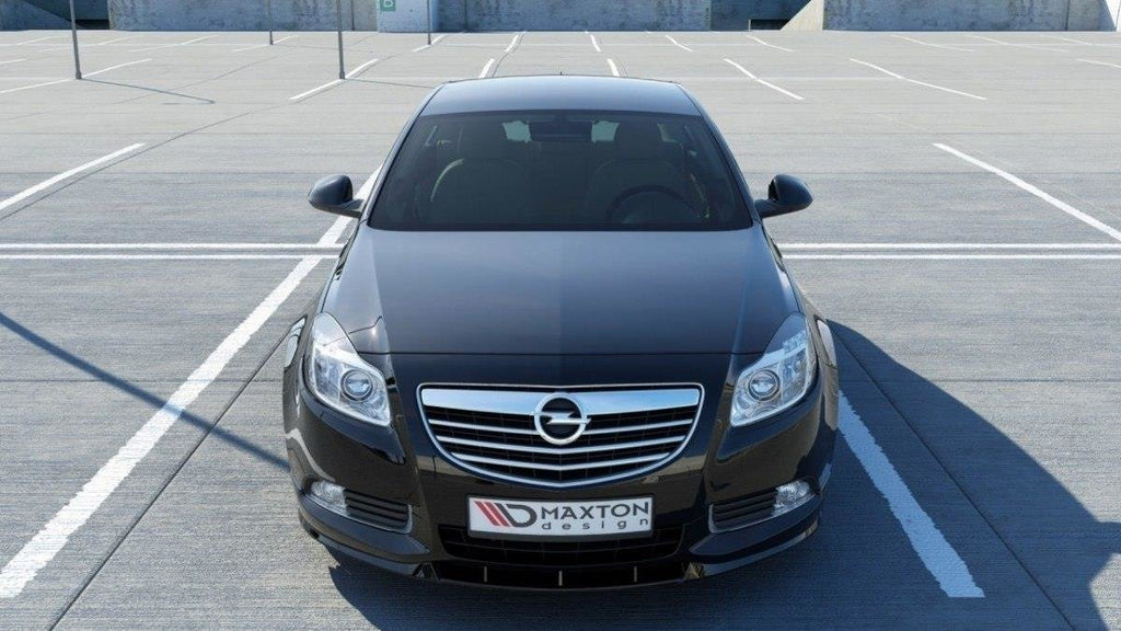 Maxton Design Street+ Spoilerlippe Front Ansatz passend für OPEL INSIGNIA OPC LINE NÜRBURG schwarz Hochglanz