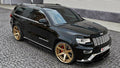 Maxton Design Street+ Spoilerlippe Front Ansatz passend für Jeep Grand Cherokee WK2 Summit Facelift schwarz Hochglanz