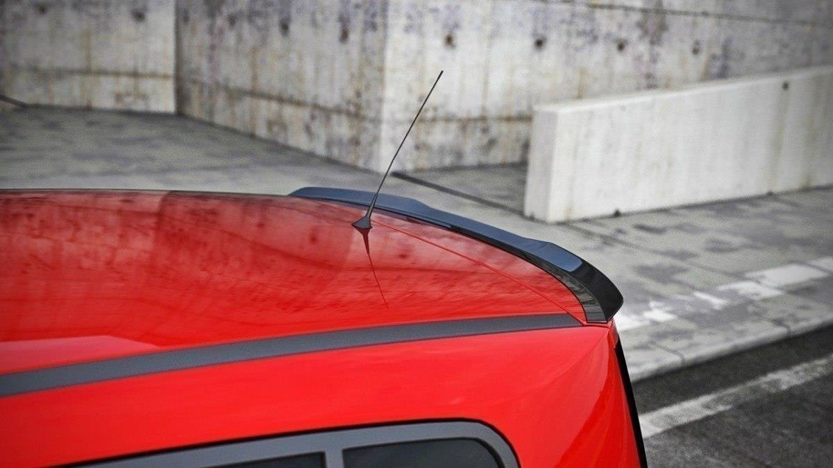 Maxton Design Spoiler CAP für RENAULT MEGANE II Carbon Look