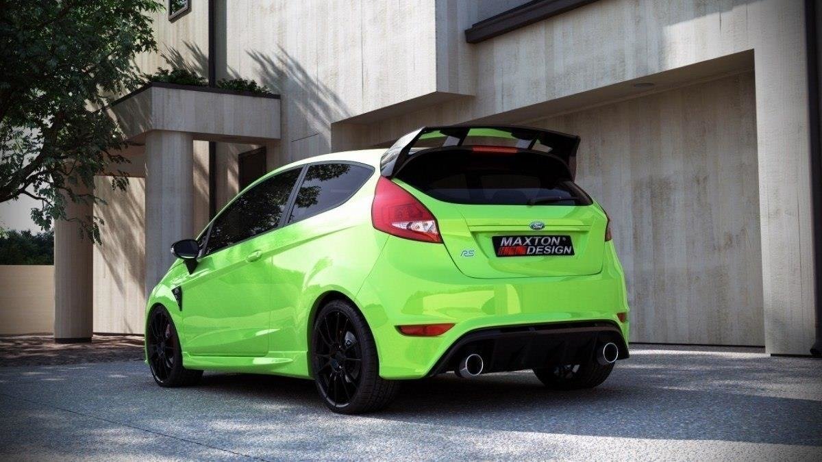 Maxton Design Heck Stoßstange (RS Look) Ford Fiesta Mk7 / Mk7 FL für Ford Fiesta Standard