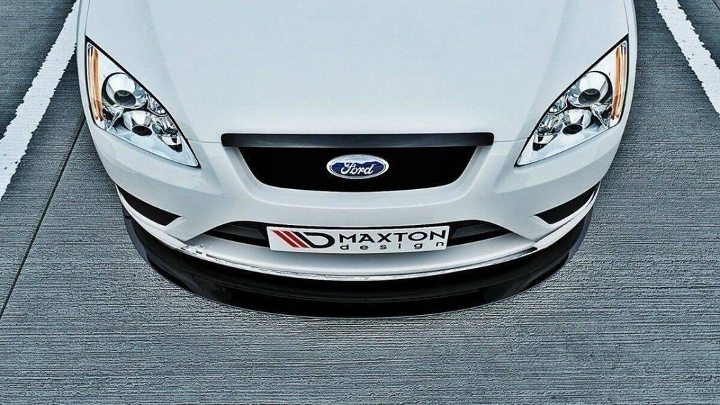 Maxton Design Kühlergrill Blende passend für Ford Focus Mk2 schwarz Hochglanz