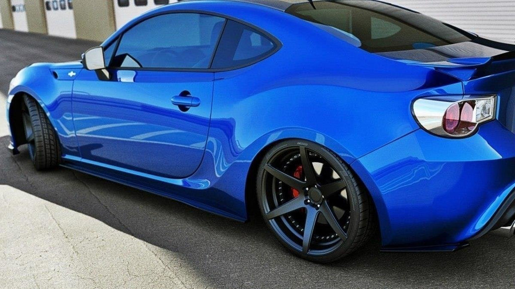 Maxton Design Street+ Seitenschweller Leisten passend für Toyota GT86 schwarz Hochglanz