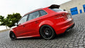 Maxton Design Street+ Seitenschweller Leisten passend für V.1 passend für Audi S3 / A3 S-Line Sportback 8V / 8V Facelift schwarz Hochglanz