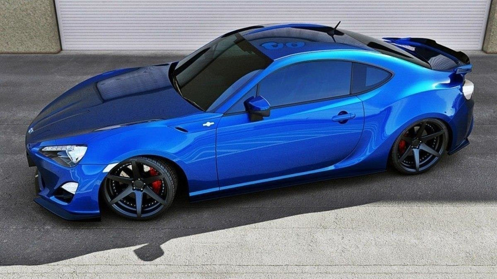 Maxton Design Spoiler CAP passend für Subaru BRZ Mk1 / Mk1 Facelift / Toyota GT86 Mk1 / Mk1 Facelift schwarz Hochglanz