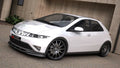 Maxton Design Street+ Spoilerlippe Front Ansatz passend für CIVIC MK8 vor Facelift schwarz Hochglanz
