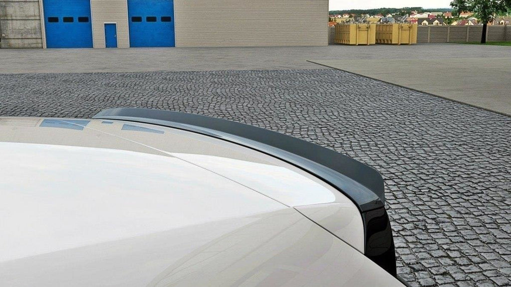Maxton Design Spoiler CAP passend für VW Polo GTI Mk5 Facelift schwarz Hochglanz