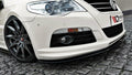Maxton Design Street+ Spoilerlippe Front Ansatz passend für VW Passat CC R36 RLINE (vor Facelift) schwarz Hochglanz