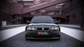 Maxton Design Street+ Spoilerlippe Front Ansatz passend für BMW 3er E46 LIMOUSINE Facelift schwarz Hochglanz