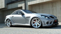 Maxton Design Street+ Spoilerlippe Front Ansatz passend für MERCEDES SLK R171 (FÜR ME-SLK-R171-AMG204-F1) schwarz Hochglanz