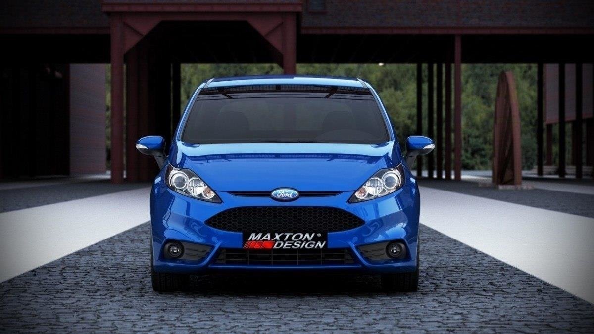 Maxton Design Front Stoßstange (ST Look) Ford Fiesta Mk7 für Ford Fiesta Standard