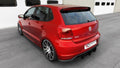 Maxton Design Diffusor Heck Ansatz passend für Heckschürze passend für VW Polo GTI Mk5 Facelift
