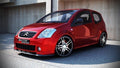 Maxton Design Street+ Spoilerlippe Front Ansatz passend für CITROEN C2 VTS schwarz Hochglanz