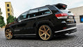 Maxton Design Mittlerer Diffusor Heck Ansatz für Jeep Grand Cherokee WK2 Summit Facelift DTM LOOK Carbon Look