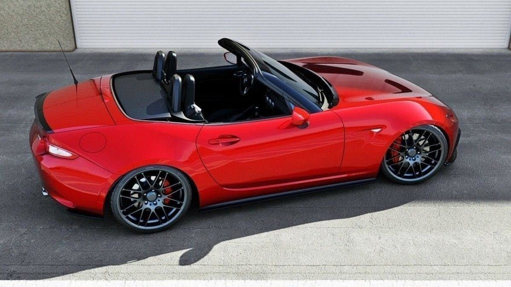 Maxton Design Spoiler CAP passend für Mazda MX-5 ND (Mk4) schwarz Hochglanz
