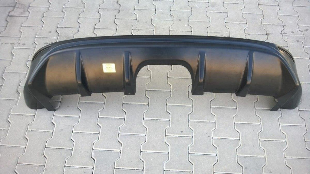 Maxton Design Diffusor Heck Ansatz passend für Ford Focus ST Mk3 (RS Look) schwarz Hochglanz