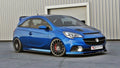 Maxton Design Street+ Seitenschweller Leisten passend für OPEL CORSA E OPC/VXR schwarz Hochglanz