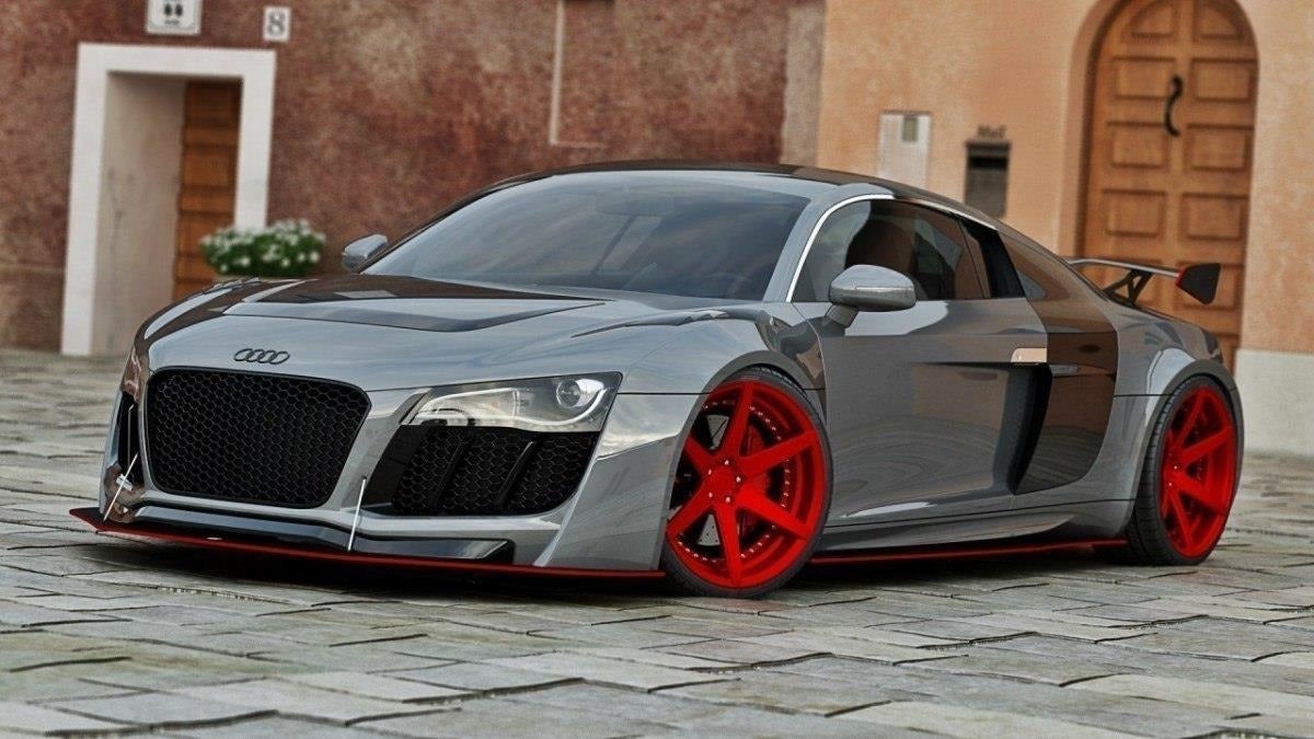 Maxton Design Frontstostange AUDI R8 I für Audi