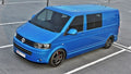 Maxton Design Street+ Spoilerlippe Front Ansatz passend für VW T5 Facelift ver.2 schwarz Hochglanz