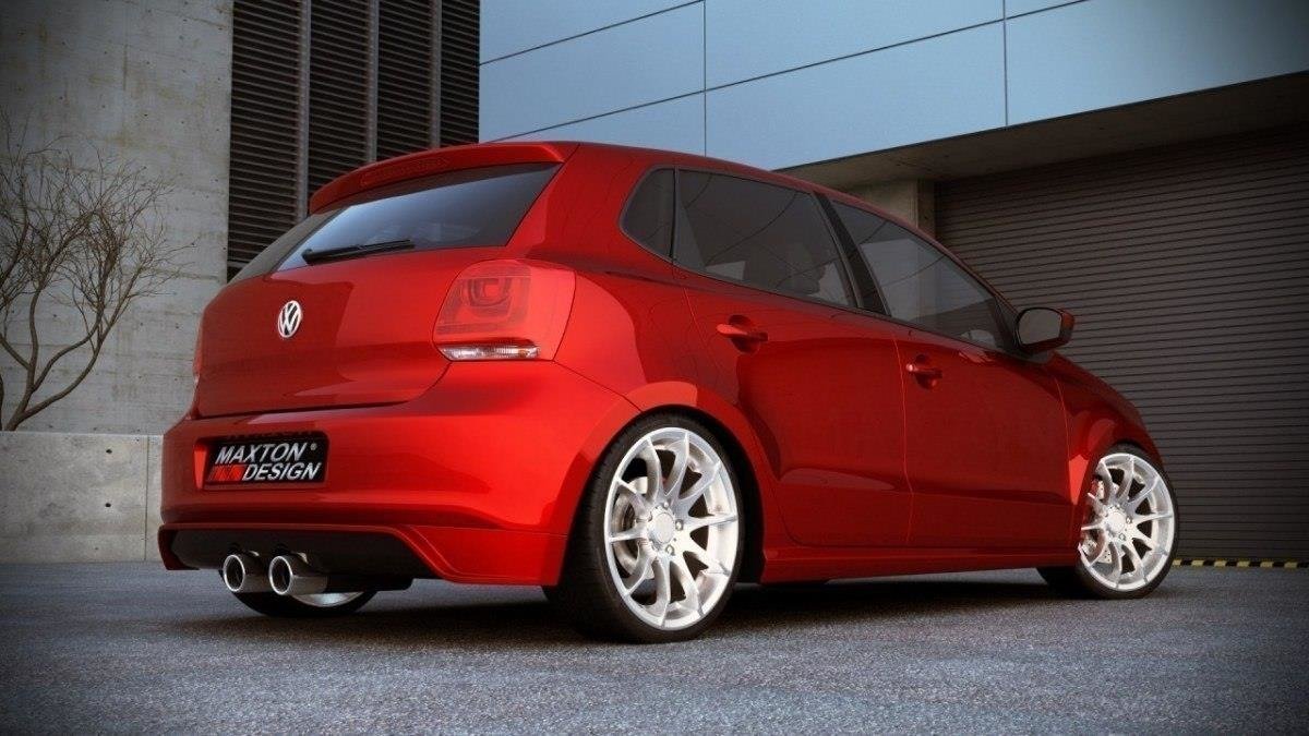 Maxton Design Heckdiffusor VW Polo Mk5 für Volkswagen Polo Mk5