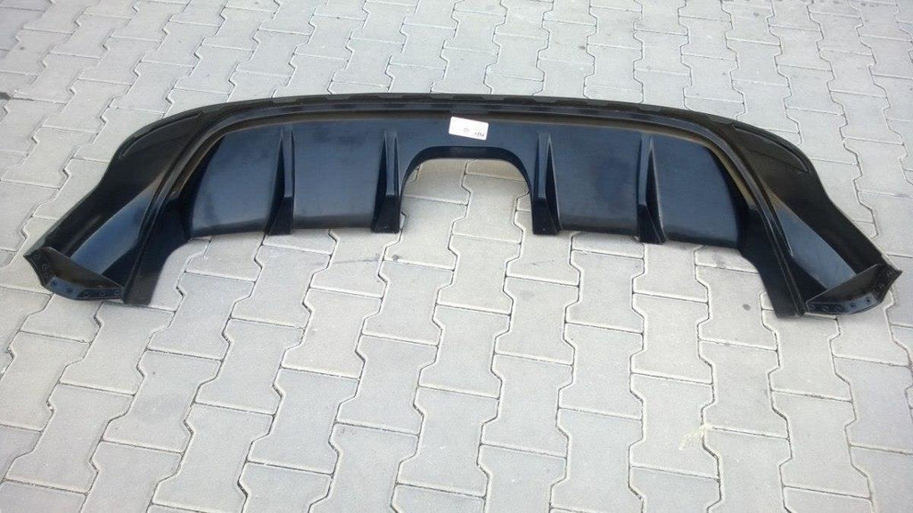 Maxton Design Diffusor Heck Ansatz passend für Ford Focus ST Mk3 (RS Look) schwarz Hochglanz