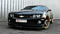 Maxton Design Street+ Spoilerlippe Front Ansatz passend für Chevrolet Camaro SS Mk5 schwarz Hochglanz