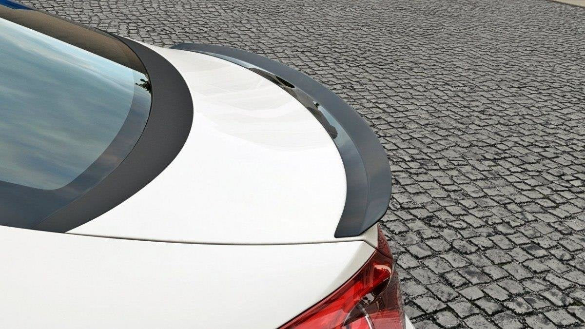 Maxton Design Spoiler CAP passend für VW Passat CC R36 RLINE schwarz Hochglanz