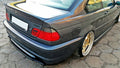 Maxton Design Heckansatz BMW 3er E46 M Paket COUPE schwarz Hochglanz für BMW 3er E46