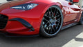 Maxton Design Nebelleuchten Abdeckung passend für Mazda MX-5 ND (Mk4) schwarz Hochglanz