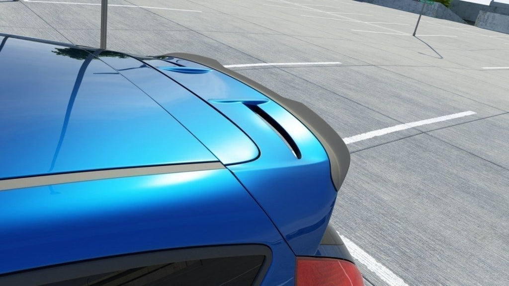 Maxton Design Spoiler CAP passend für Ford Fiesta ST-Line Mk7 schwarz Hochglanz