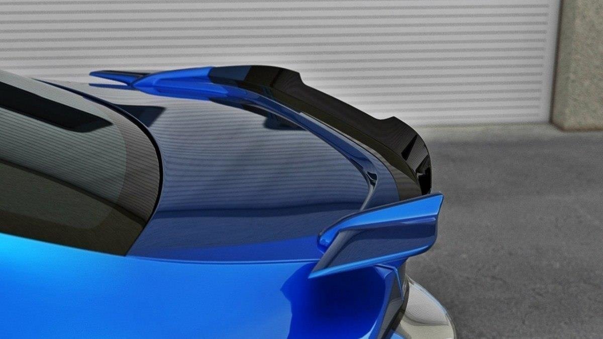 Maxton Design Spoiler CAP passend für Subaru BRZ Mk1 / Mk1 Facelift / Toyota GT86 Mk1 / Mk1 Facelift schwarz Hochglanz