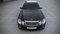Maxton Design Street+ Spoilerlippe Front Ansatz passend für MERCEDES E W211 AMG FACELIFT schwarz Hochglanz