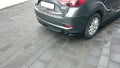 Maxton Design Heckansatz Mazda 3 BM (Mk3) Facelift schwarz Hochglanz für Mazda 3 Mk3 Facelift
