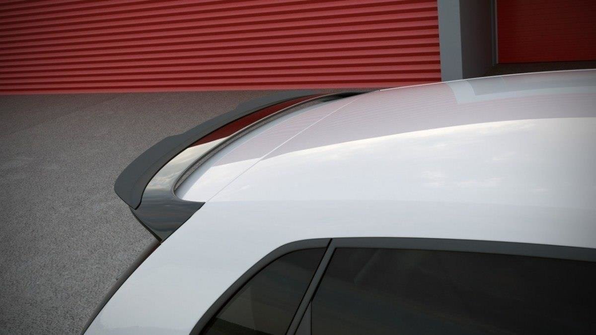 Maxton Design Spoiler CAP passend für VW Polo Mk5 (R WRC Look) schwarz Hochglanz