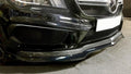 Maxton Design Street+ Spoilerlippe Front Ansatz passend für v.1 MERCEDES CLA 45 AMG C117 (vor Facelift) schwarz Hochglanz