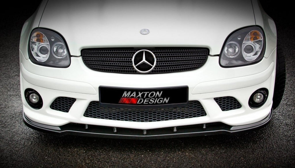 Maxton Design Front Stoßstange MERCEDES SLK R170 AMG204 LOOK für Mercedes-Benz SLK R170