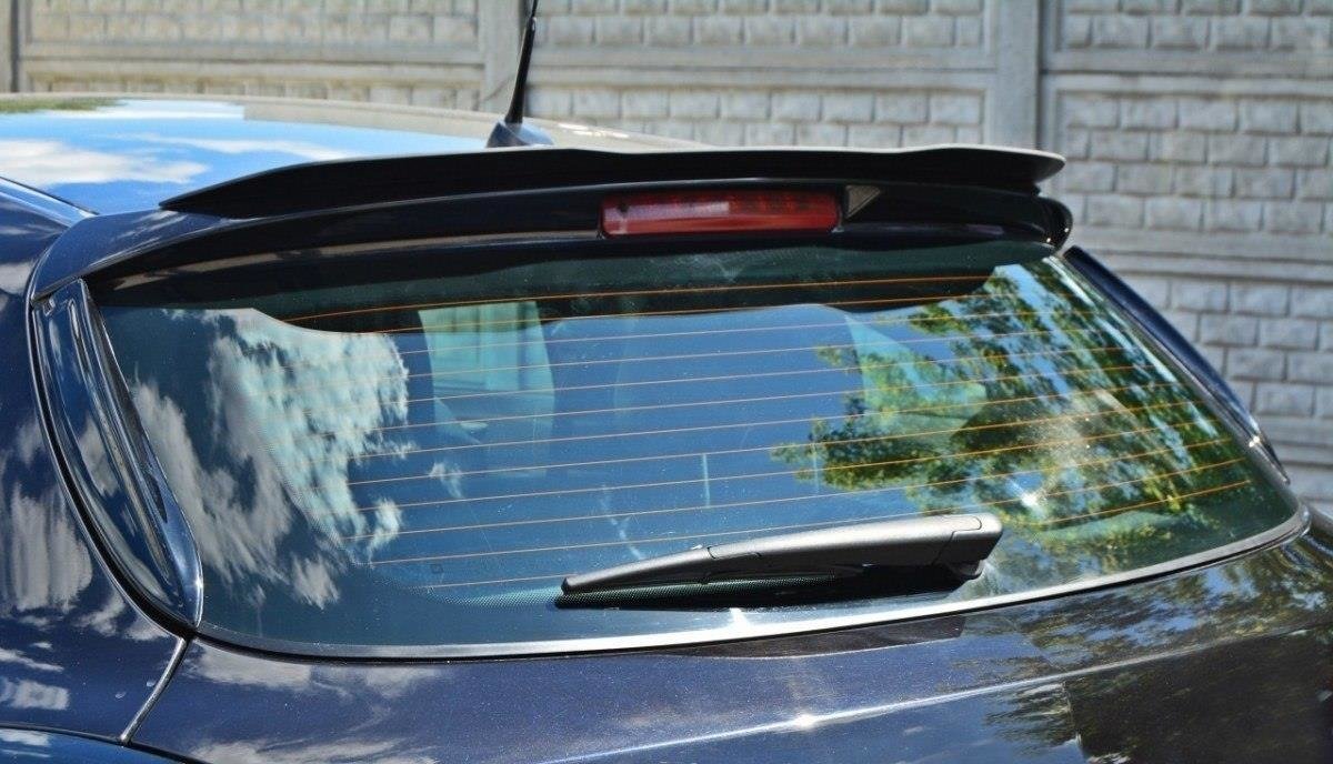Maxton Design HECK SEITE Spoiler CAP für OPEL ASTRA H (FOR OPC / VXR) schwarz matt