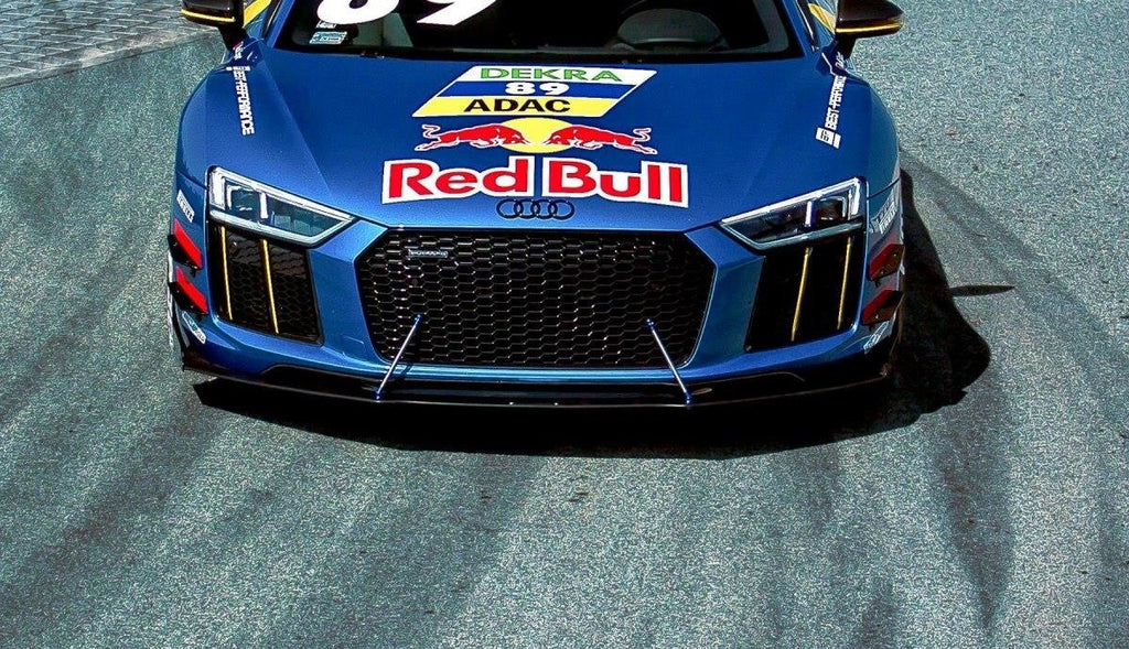 Maxton Design Sport Street+ Spoilerlippe Front Ansatz passend für Audi R8 Mk.2