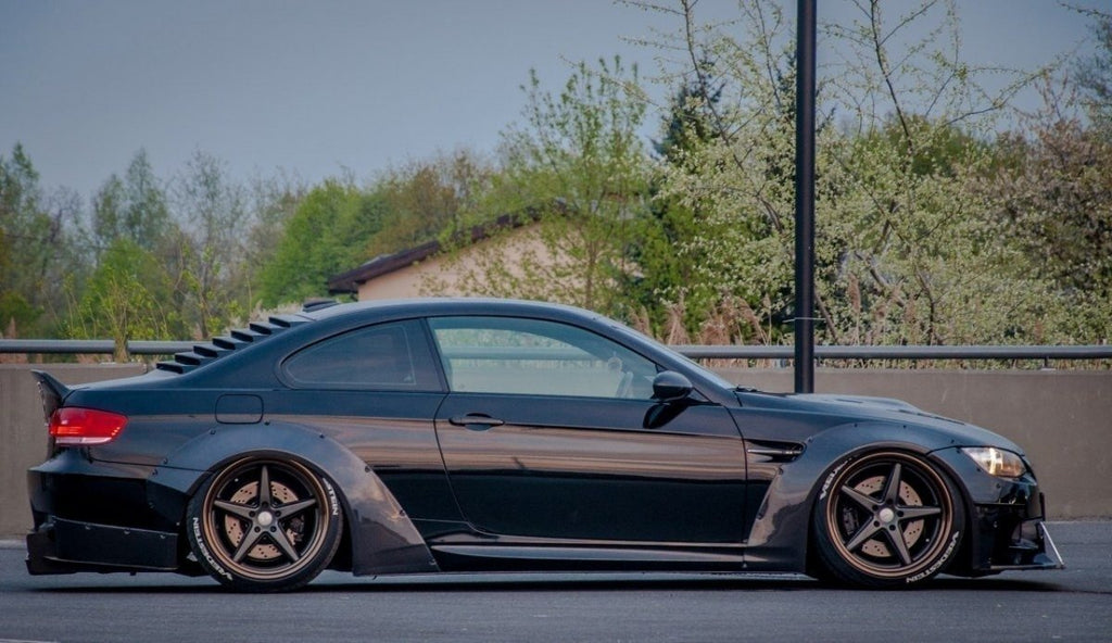 Maxton Design BMW M3 E92 Heckscheiben Jalousie Spoiler schwarz Hochglanz für BMW M3 E92