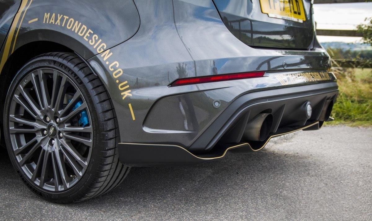Maxton Design Heck Diffusor Aero Ford Focus RS Mk3 für Ford Focus RS