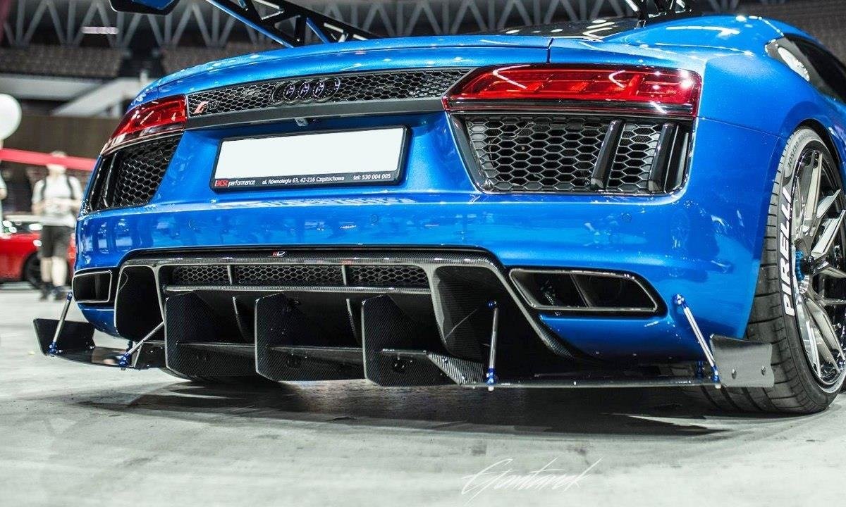 Maxton Design Heckschürze passend für Audi R8 Mk.2