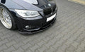 Maxton Design Street+ Spoilerlippe Front Ansatz V.1 passend für BMW 3er E92 M Paket FACELIFT schwarz Hochglanz