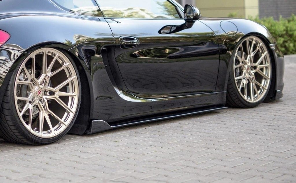 Maxton Design Street+ Seitenschweller Leisten passend für Porsche Cayman Mk2 981C