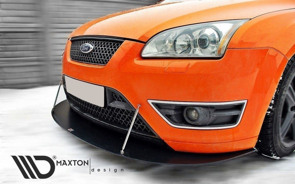 Maxton Design Sport Street+ Spoilerlippe Front Ansatz passend für Ford Focus ST Mk2