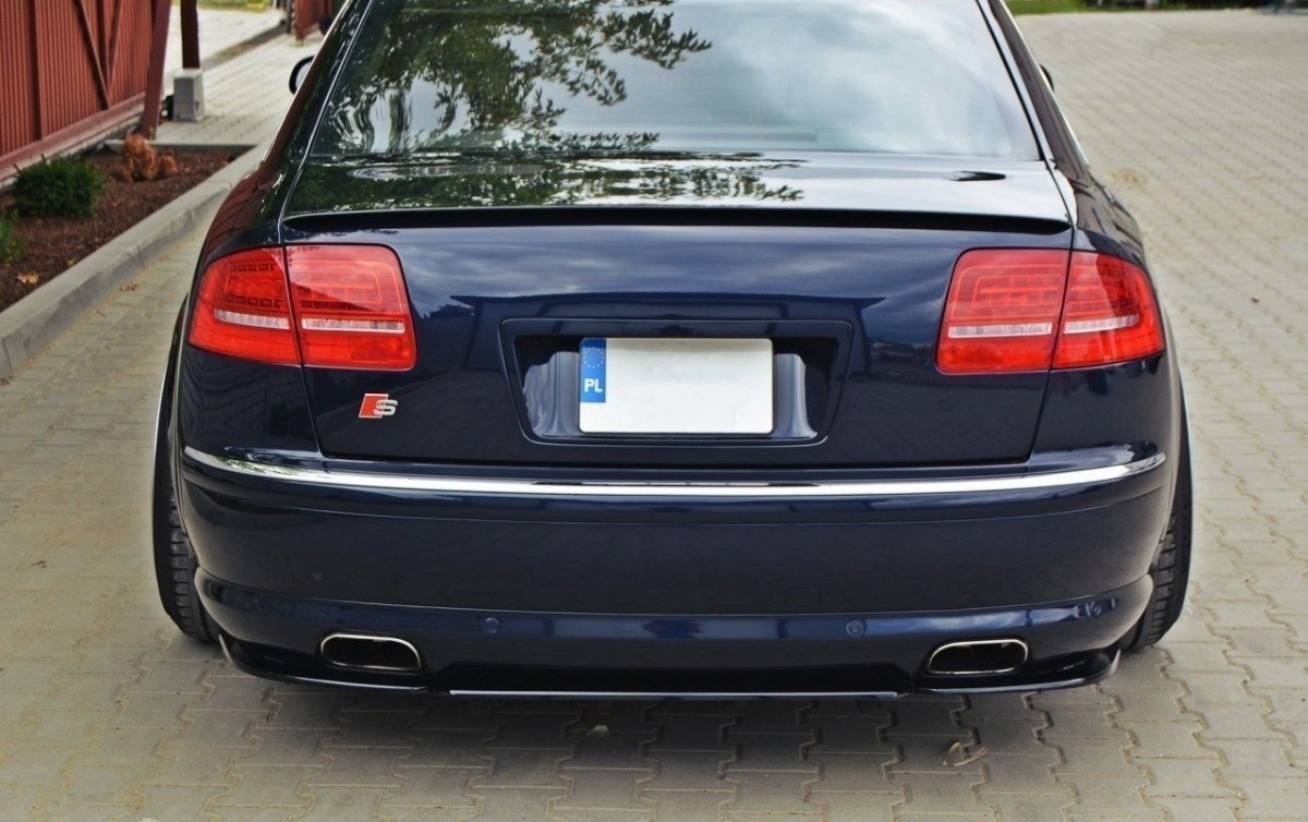 Maxton Design Heckansatz Audi A8 W12 D3 DTM LOOK schwarz Hochglanz für Audi A8