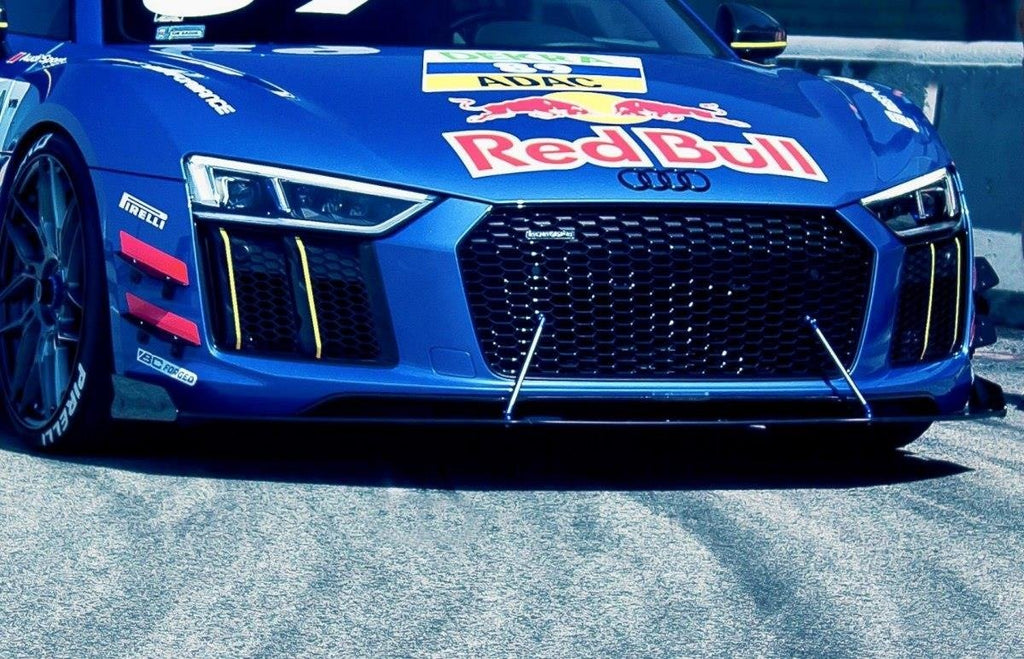 Maxton Design Sport Street+ Spoilerlippe Front Ansatz passend für Audi R8 Mk.2